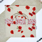 Sac à Tarte - Coquelicot