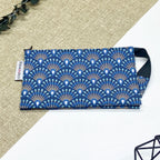 Trousse double - Paon bleu