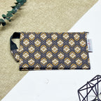 Trousse double - Fleur graphique