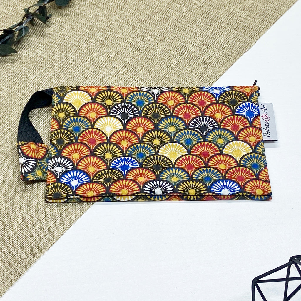 Trousse double - Mandala multicouleur