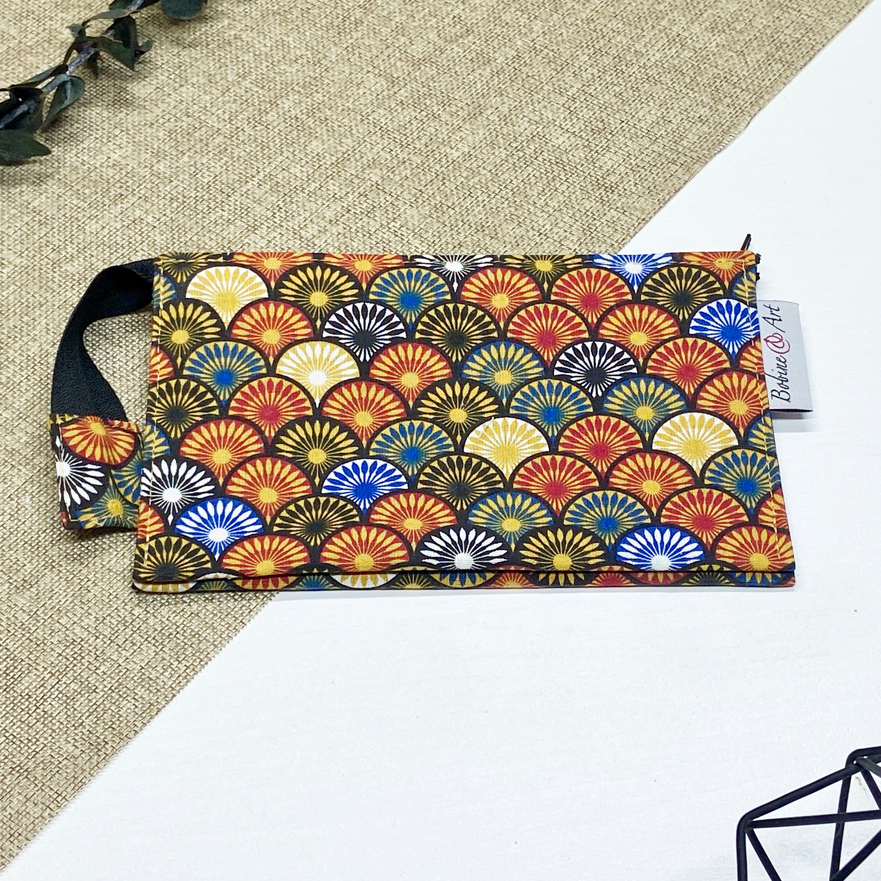 Trousse double - Mandala multicouleur