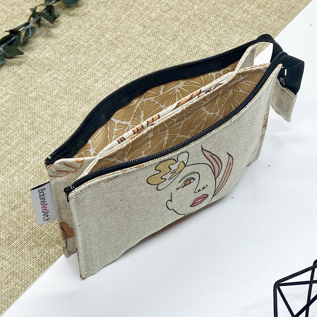 Trousse double - Visage